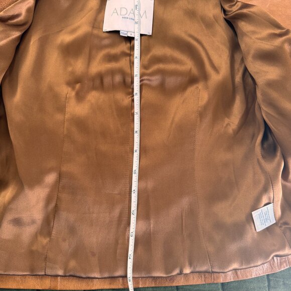 Designer - ADAM BY ADAM LIPPES Leather Evening Jacket Size 4 to 6 - Picture 5 of 8